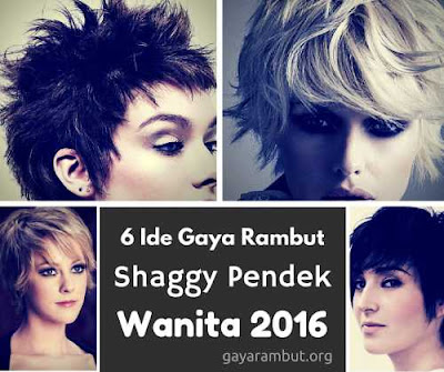 6 Gaya Rambut shaggy pendek wanita 6 Gaya Rambut shaggy pendek wanita 3226547