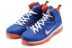 ナイキ Nike レブロン ジェームズ IX 9 Royal Blue/Team Orange