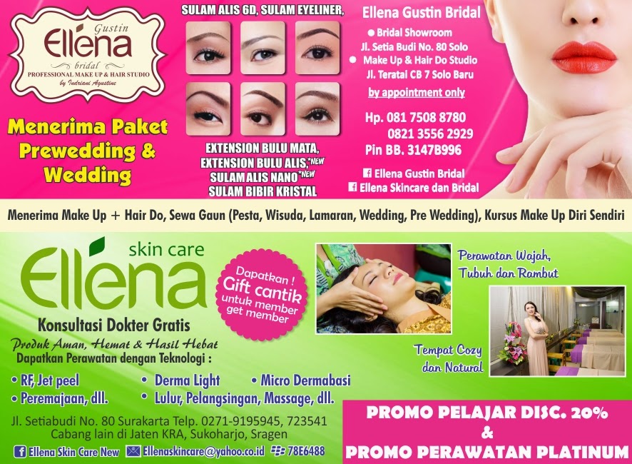 B U L E T I N K S Ellena Bridal Skin Care Ellena Bridal Skin Care