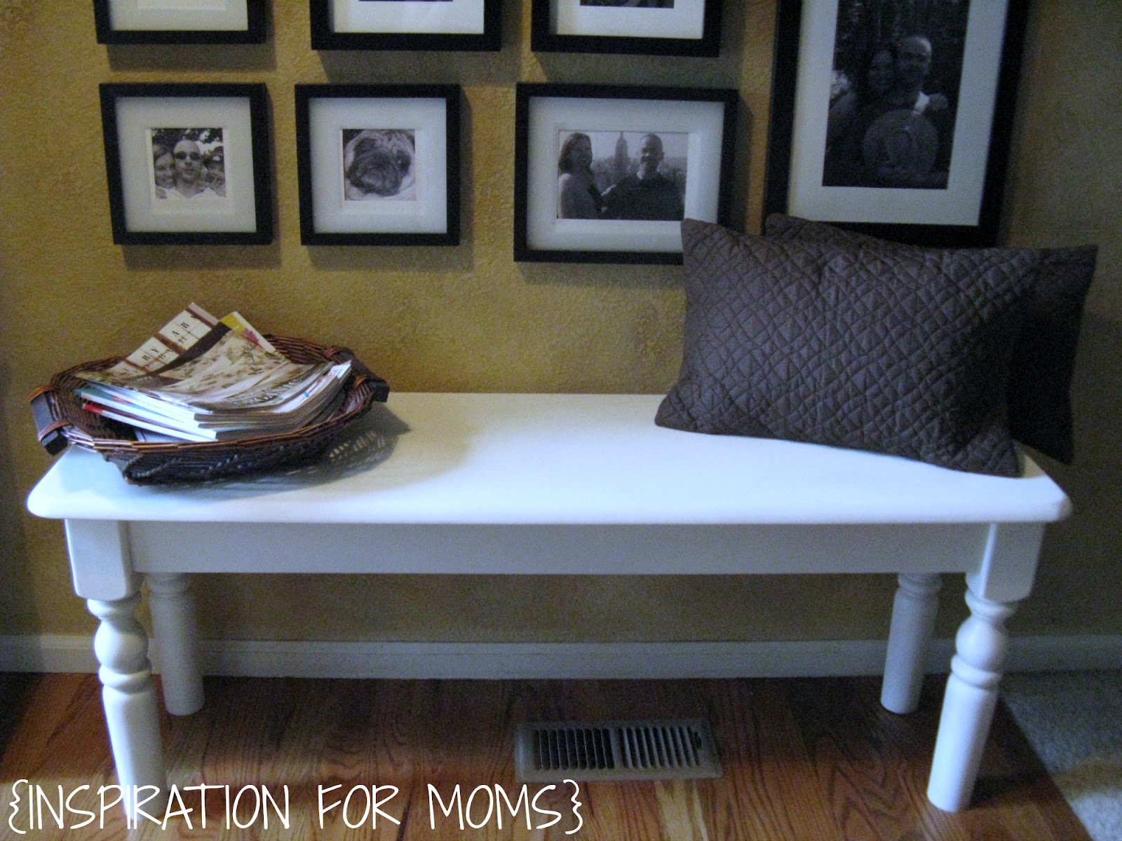 DIY Tutorial A Table A Bench Inspiration For Moms