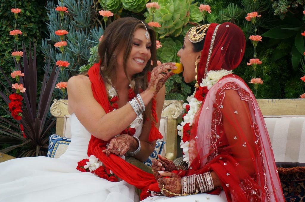 Beautiful Indian Lesbian Wedding Of Seema & Shannon.