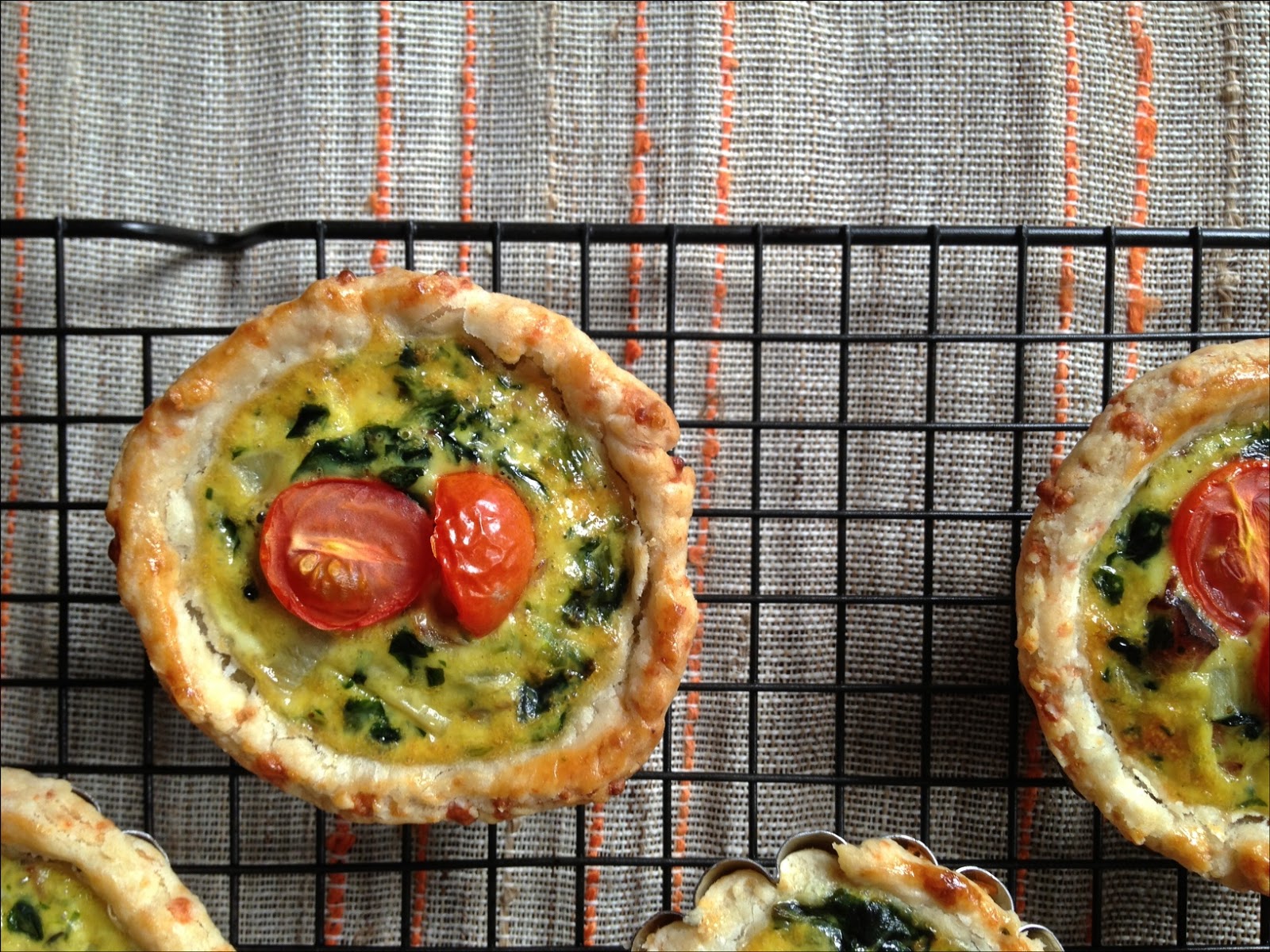 Pies Etc. Mini spinach pie