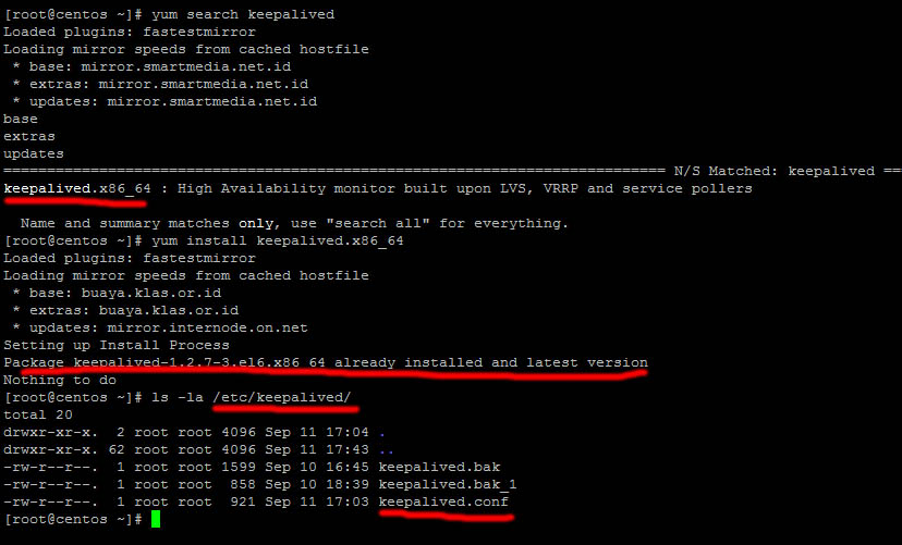 centos install mysql