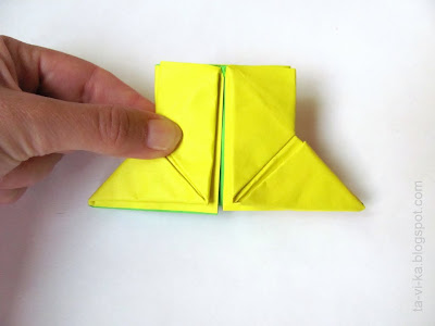 оригами сапоги