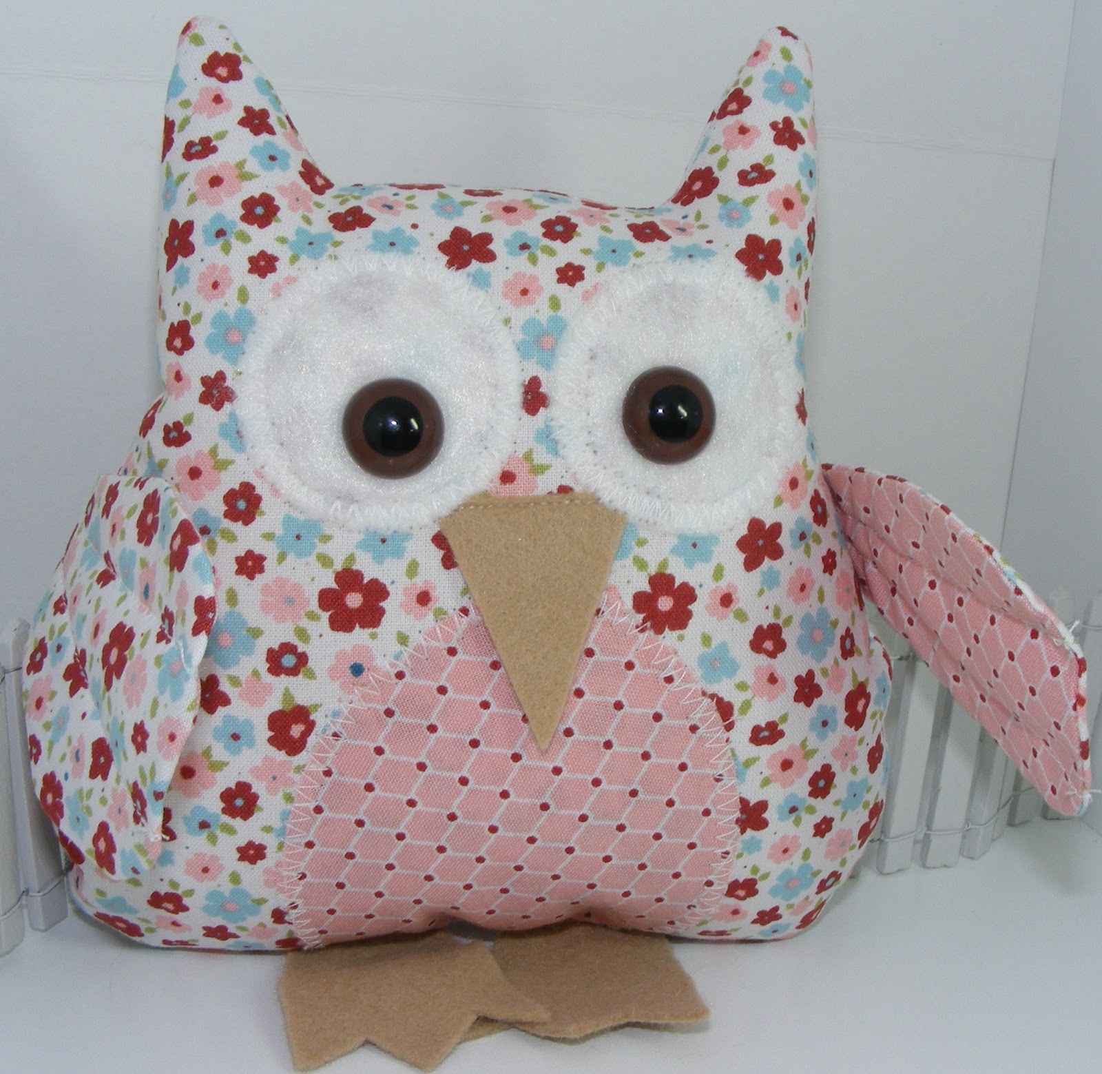 Cute stuff by Shirley Stampin' Up Fabric Owls. with Flirtatious