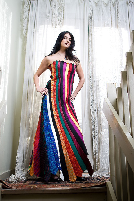 Fashion and Art Trend: Cool Necktie Dress