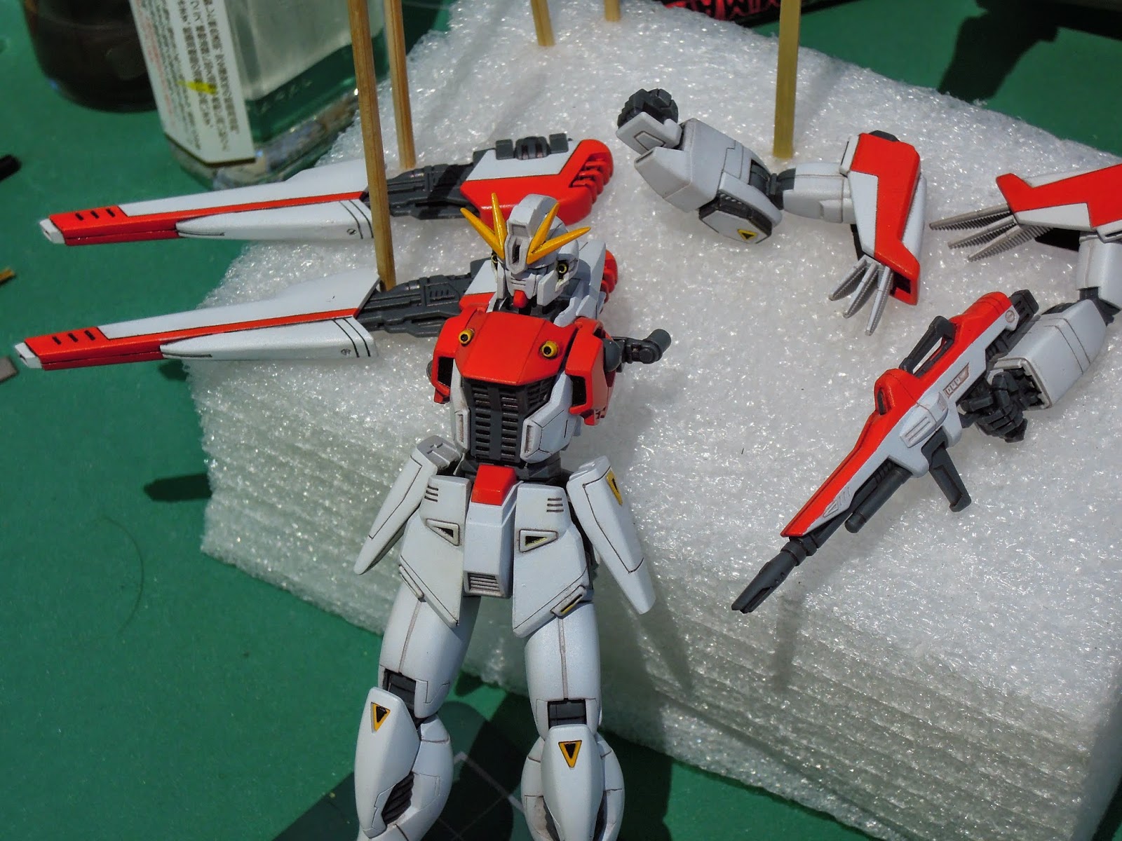 ガンプラ制作 力尽きたら終了 Hg F91イマジン ７