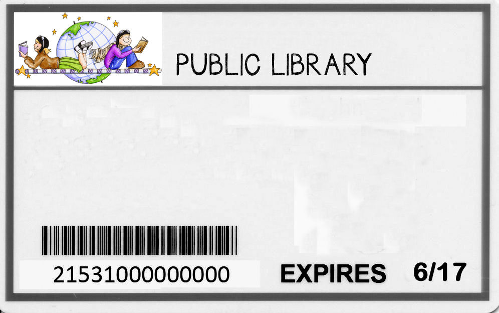 Library Cards Template the high flying adventures of gramma luvlee the swag bags