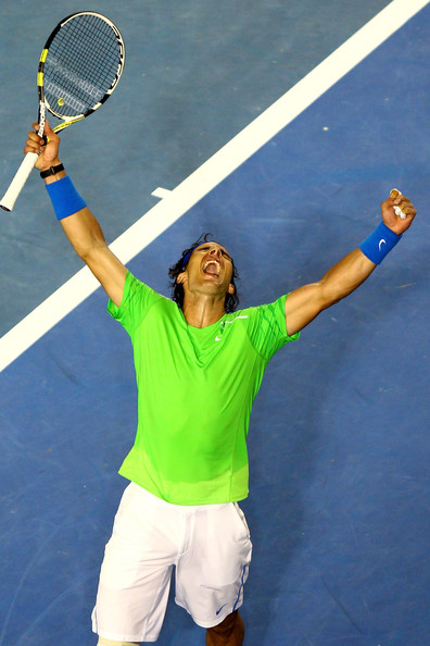Expression of Rafael Nadal