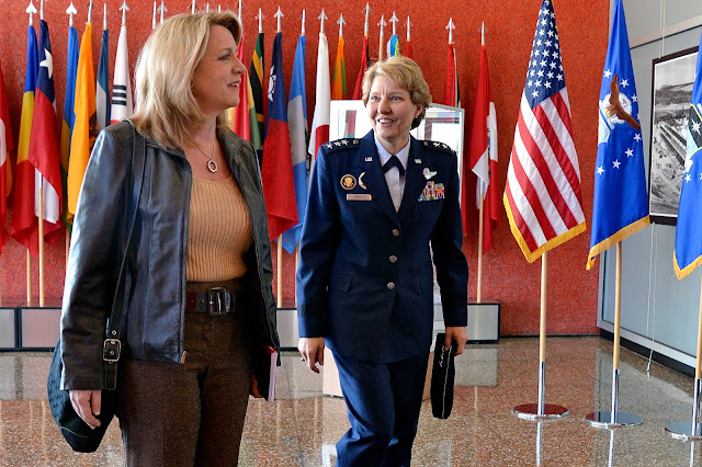 And she said she could “easily see the day soon when the F-22 might rotate in to Europe to help bolster NATO defense against Russia Air Force Secretary Deborah Lee James