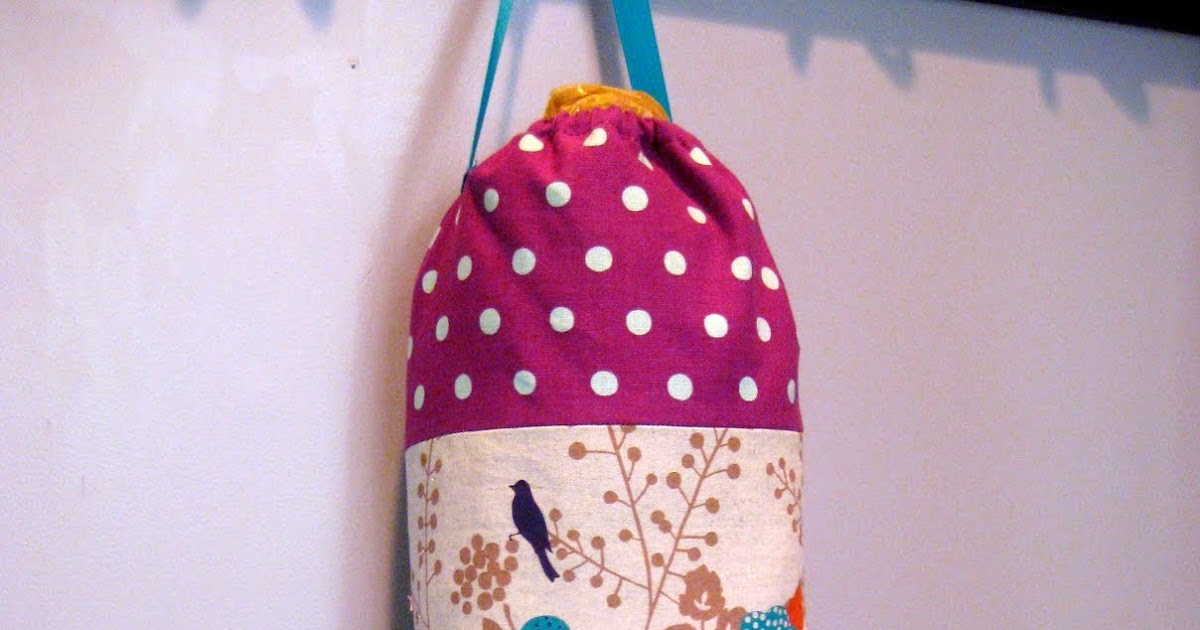 littlesage Plastic Bag Holder Tutorial