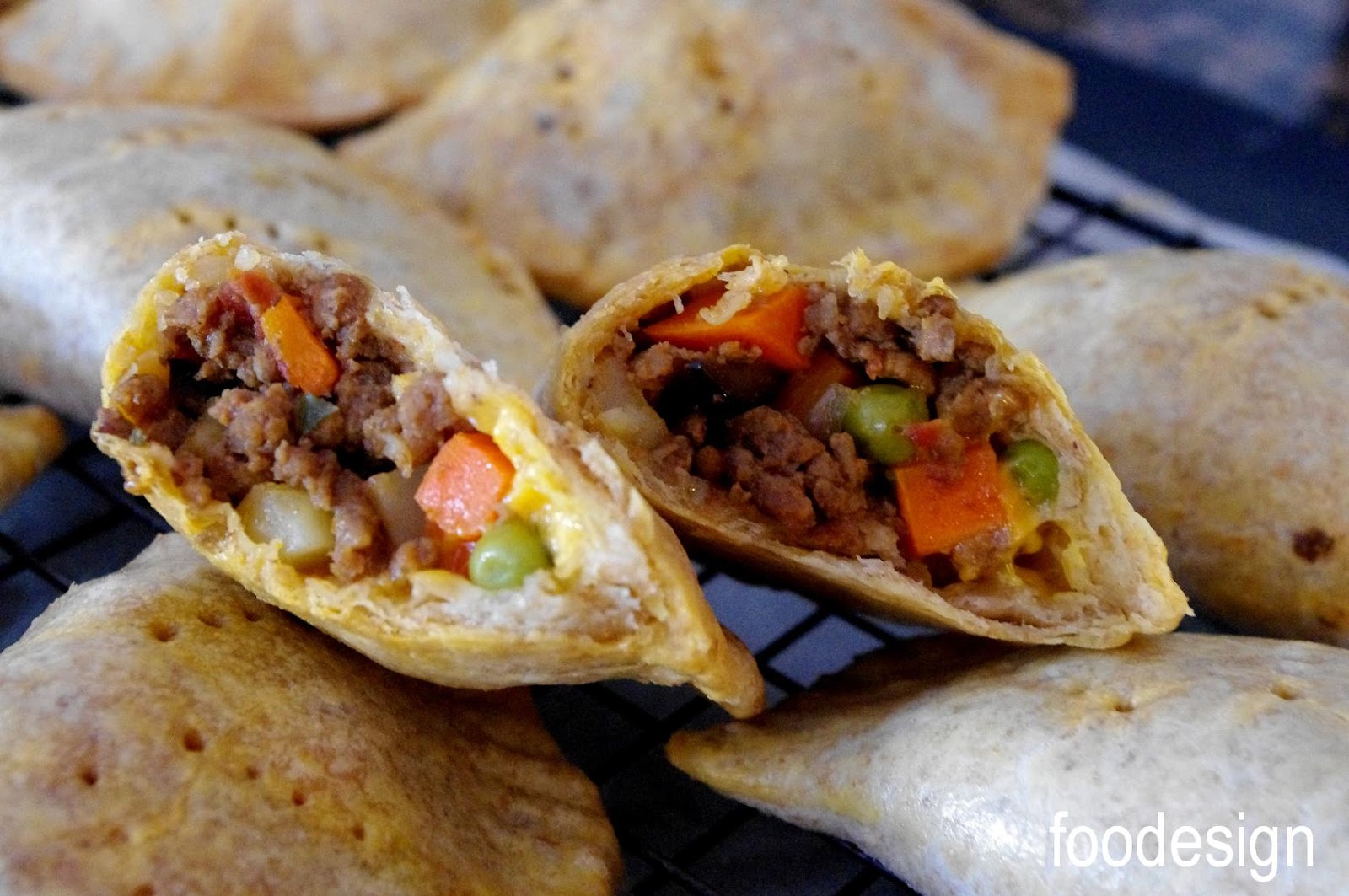 foodesign empanadas with picadillo filling