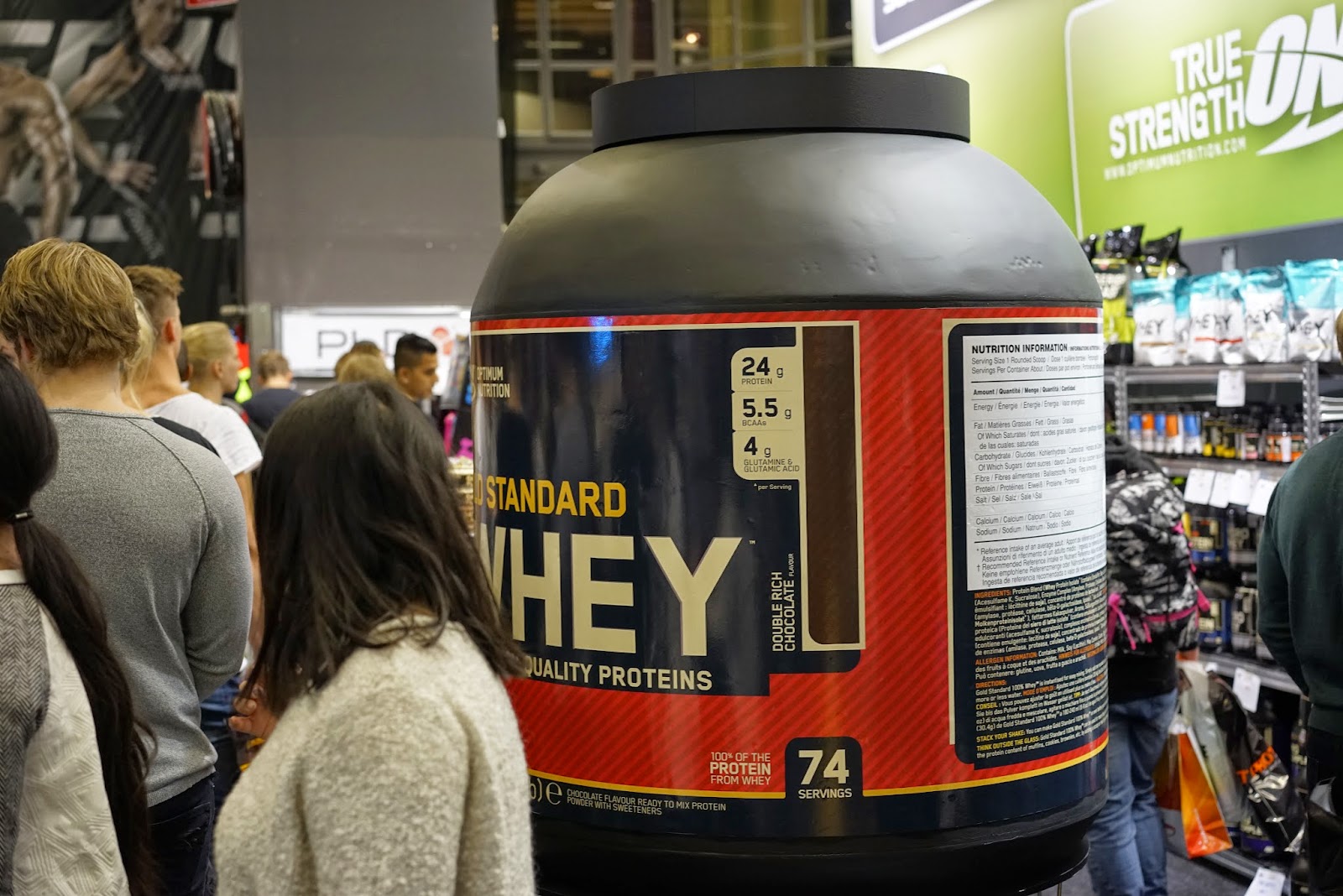 Richard Bjerkoe - Robust Dad - Fitnessfestivalen 2014 - Huge ON Gold Standard Whey