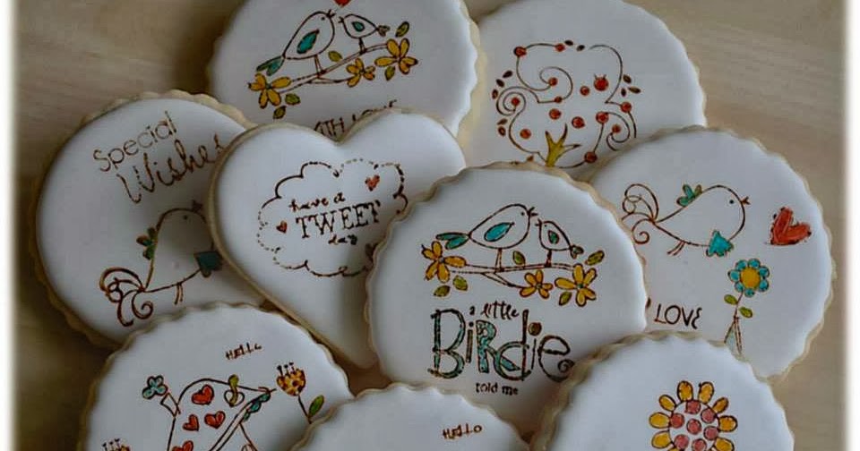 Sugar Pearls Cakes 'N' Bakes Rubber Stamped Cookie Set