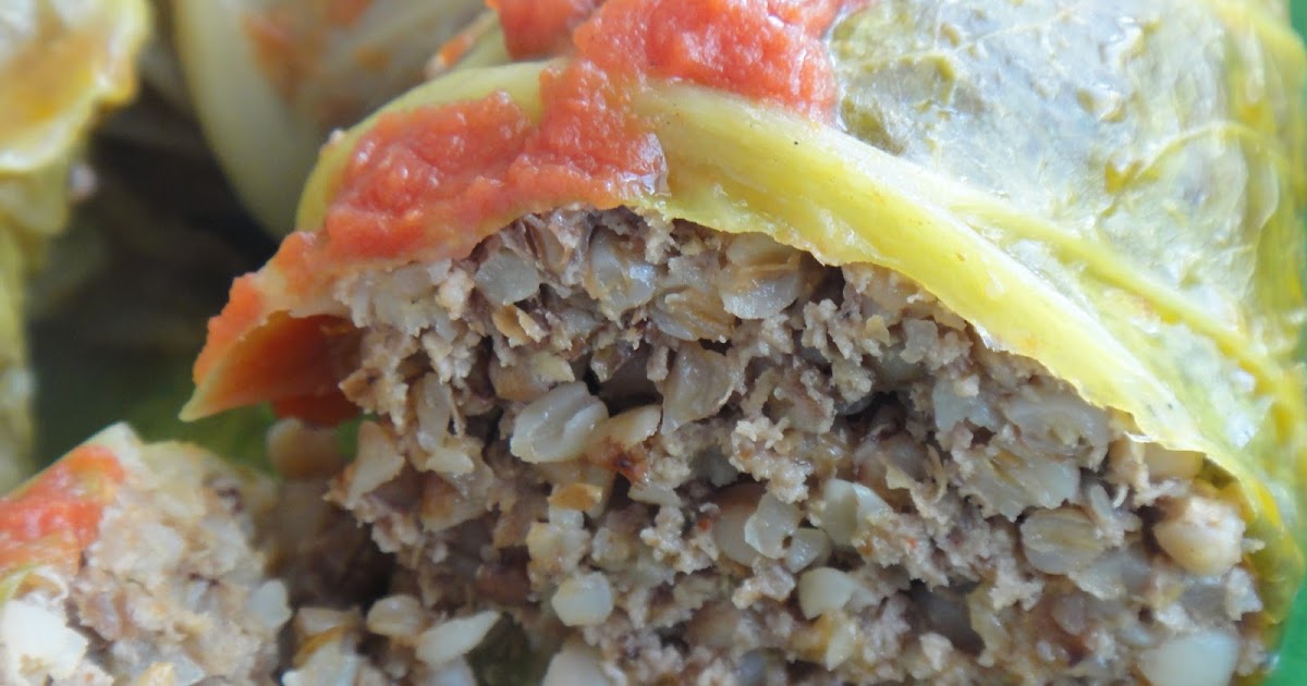 My Simple Cuisine Gołąbki z kaszą gryczaną/ Stuffed cabbage with buckwheat