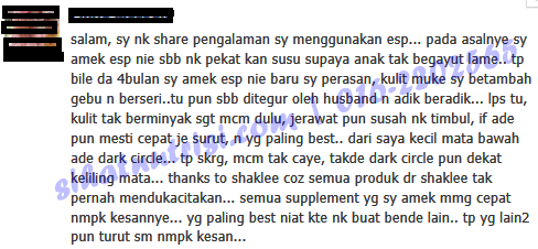 Banyaknya khasiat Esp Shaklee Esp Shaklee