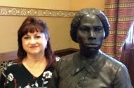 Donna Latteri with Harriet Tubman