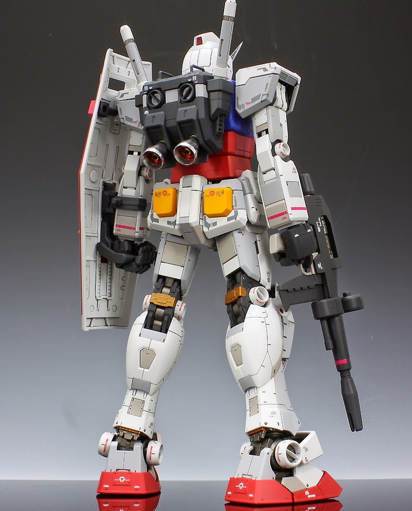 Custom Build: MG 1/100 RX-78-2 Gundam Ver. 3.0 Full ...