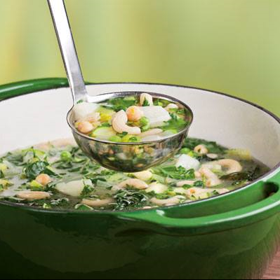 This Green Vegetable Minestrone has everything you want