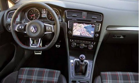 2015 Volkswagen GTI interior 2015 Volkswagen GTI interior