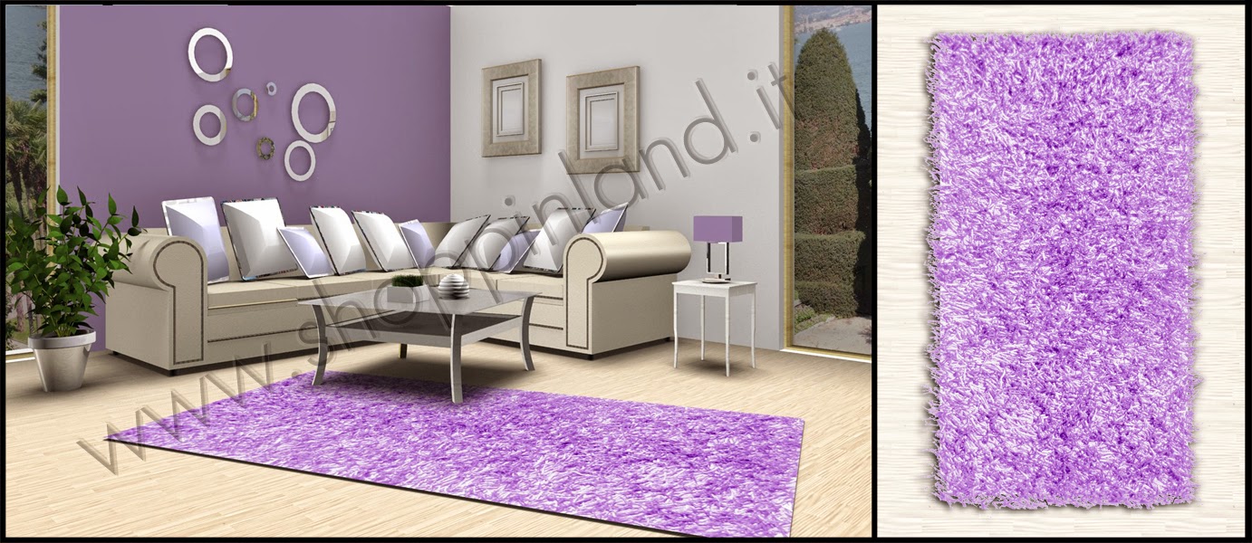 TAPPETI DA SALOTTO SOGGIORNO SHAGGY | Zerbini Design Low Cost TAPPETI DA SALOTTO SOGGIORNO SHAGGY | Zerbini Design Low Cost