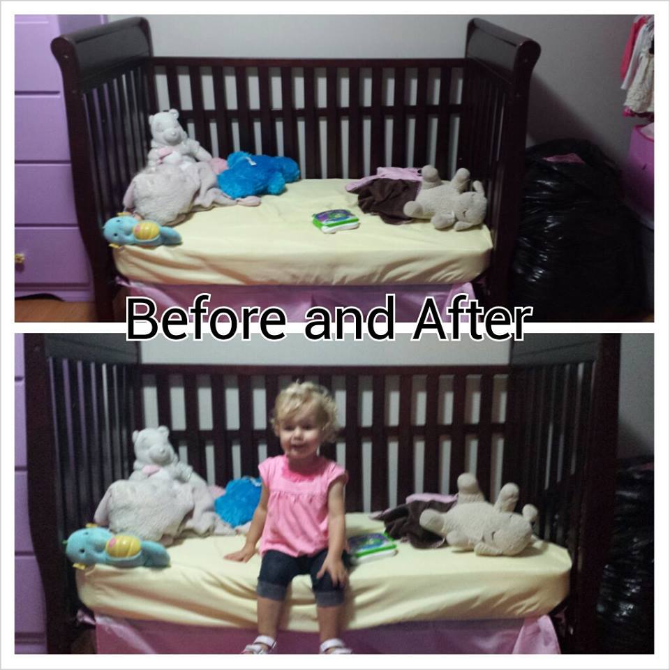 Hillside Mommy Crib to Toddler Bed Transition
