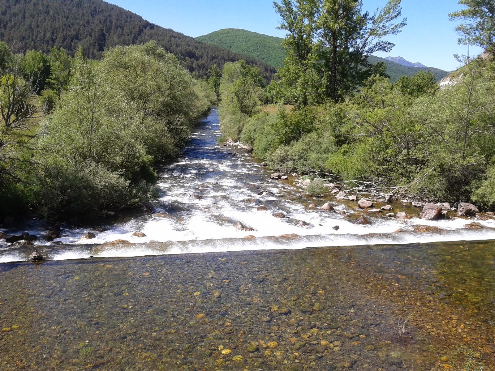 RIO YUSO, A SU PASO POR VILLAFREA DE LA REINA