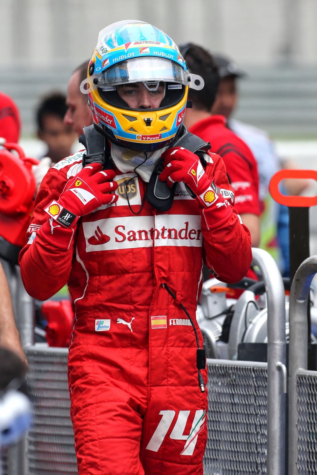 The Gear Shift F1 driver 'passed out' in Malaysia