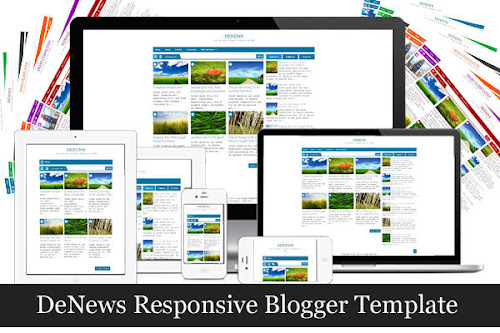 DeNews Responsive Blogger Template DeNews Responsive Blogger Template