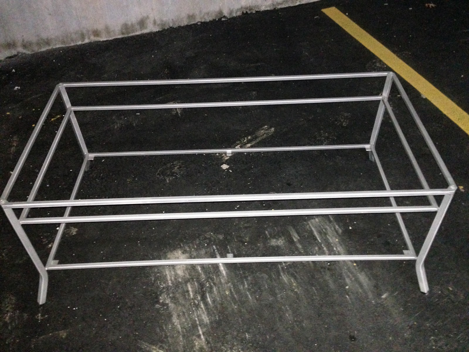 a place of gratitude Spray Painted Coffee Table