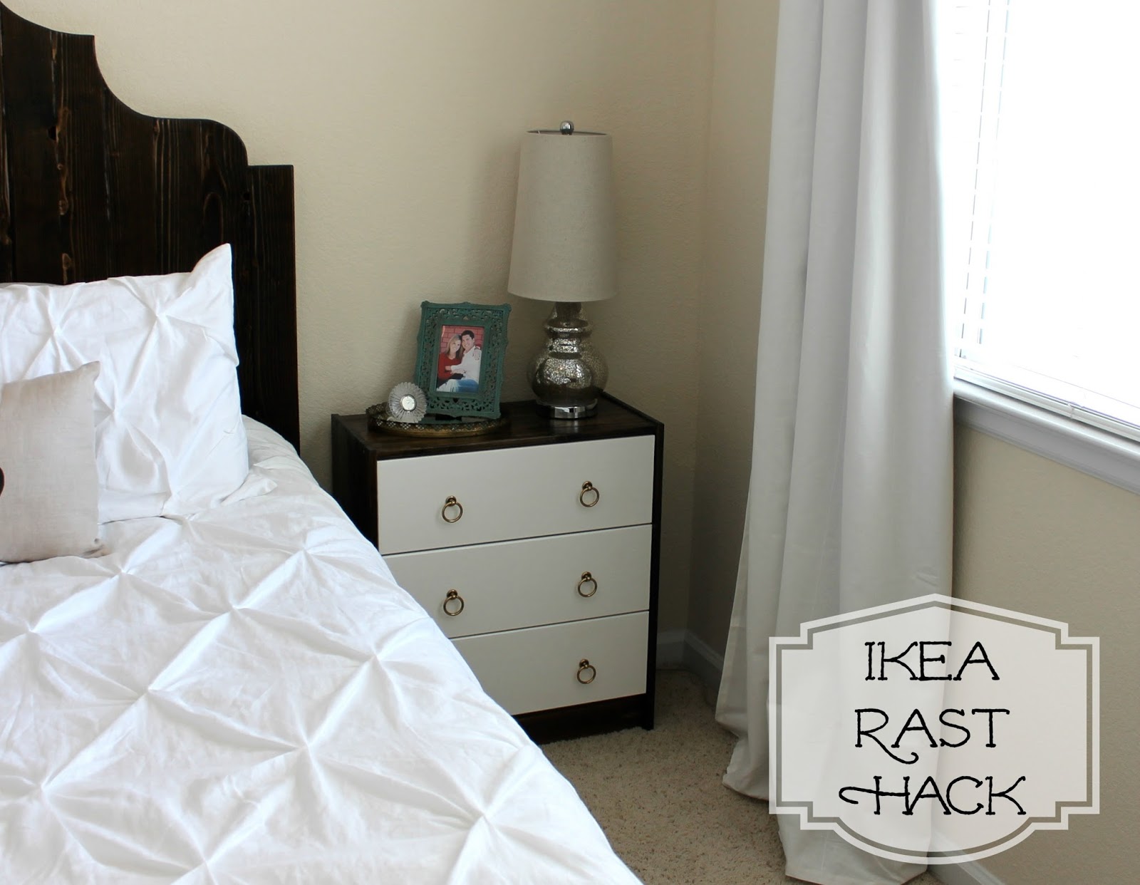 Wonderfully Made DIY Nightstands {ikea rast hack}
