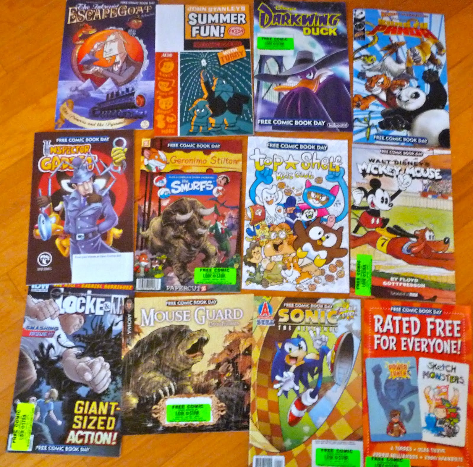 LitLad: Free Comic Book Day 2011