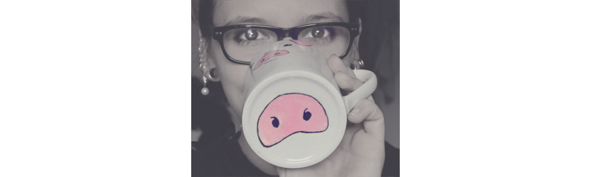 KuneCoco • DIY • Tassen bemalen • Schweinetasse KuneCoco • DIY • Tassen bemalen • Schweinetasse