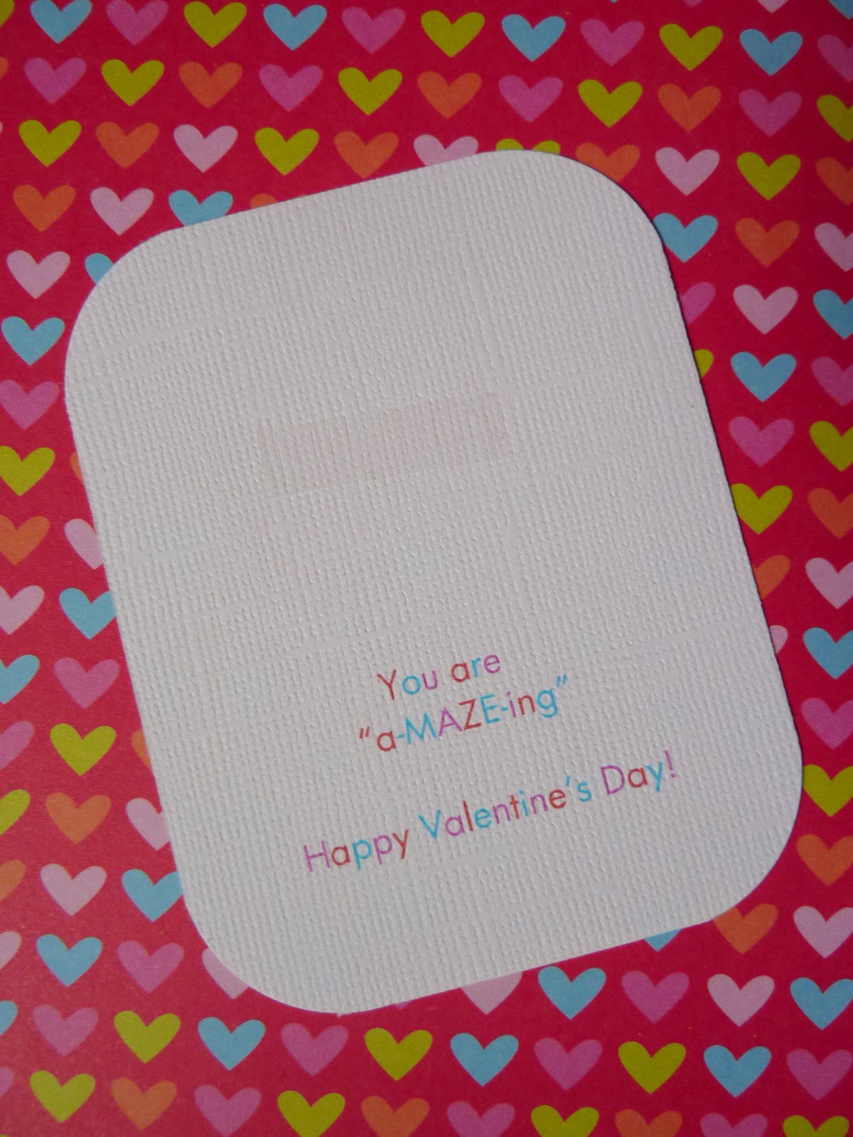 No time to be bored: You are a-MAZE-ing: free Valentine Printable note cards