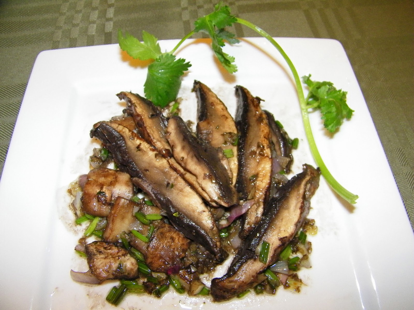 Little Bellevue Kitchen Sauteed Portobello Mushroom