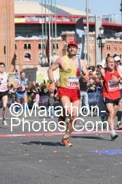 Recta final de la marató de BCN 2011