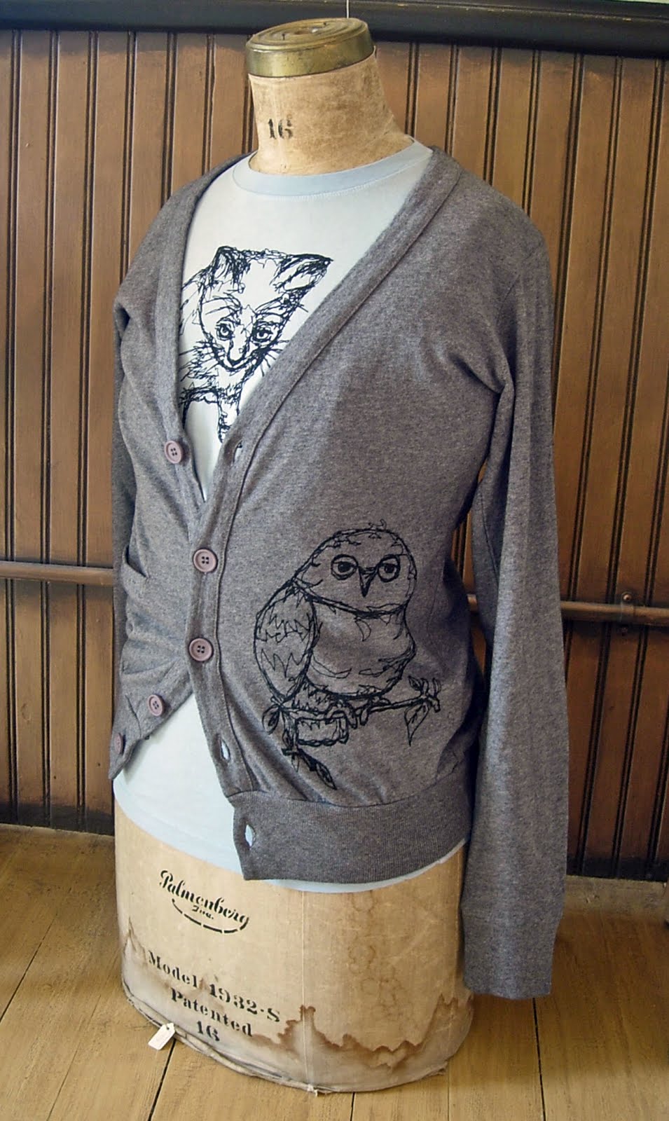Owl Cardigan
