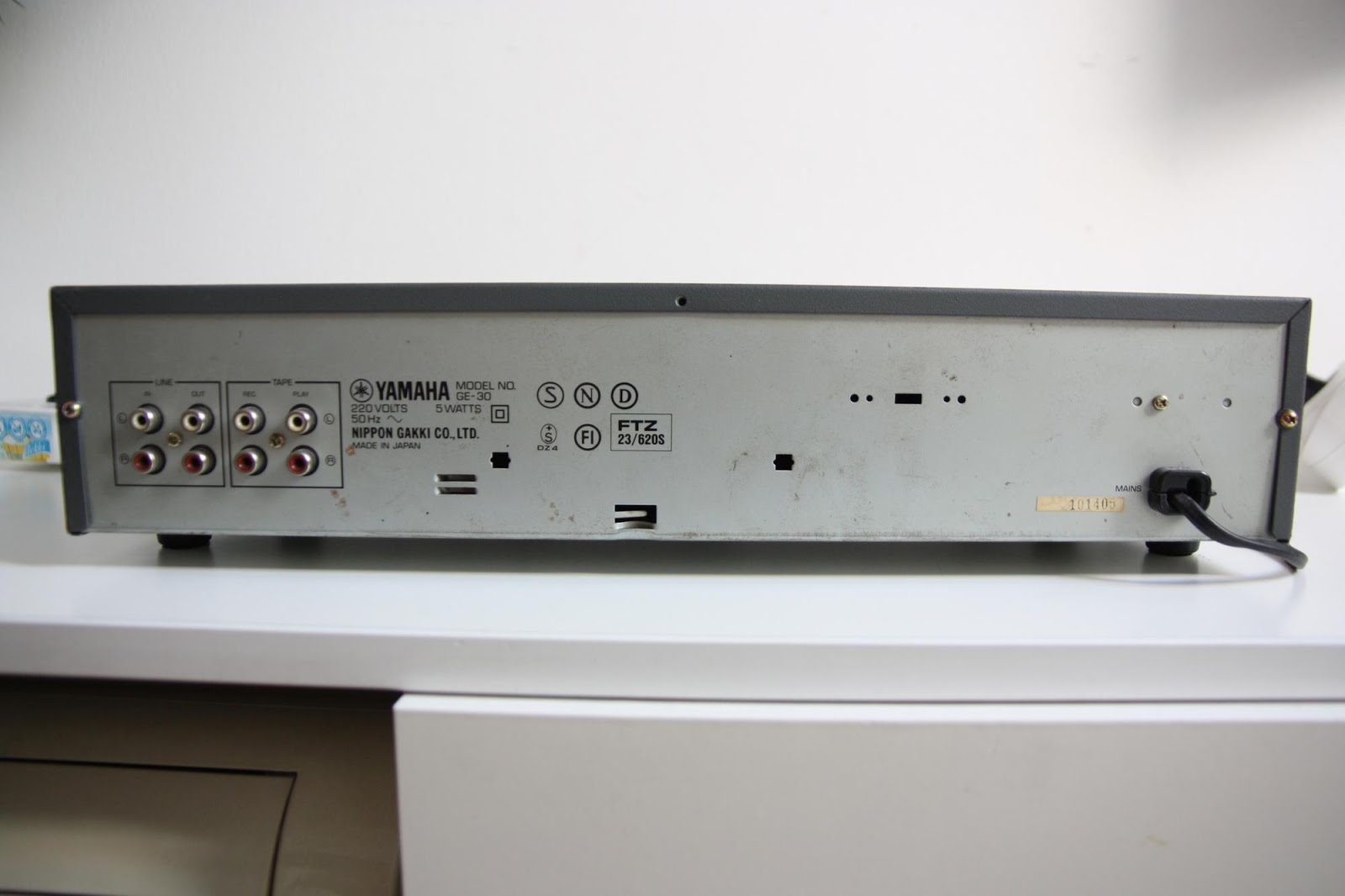 Yamaha GE30 Graphic Equalizer AudioBaza