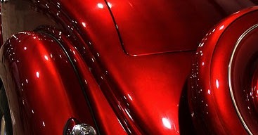 metal flake candy apple red paint