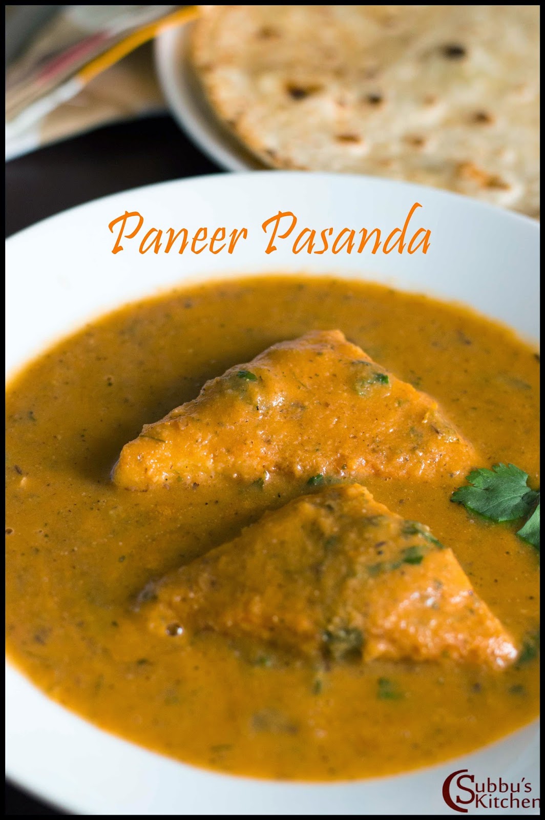 Paneer Pasanda Recipe Paneer Pasanda Recipe