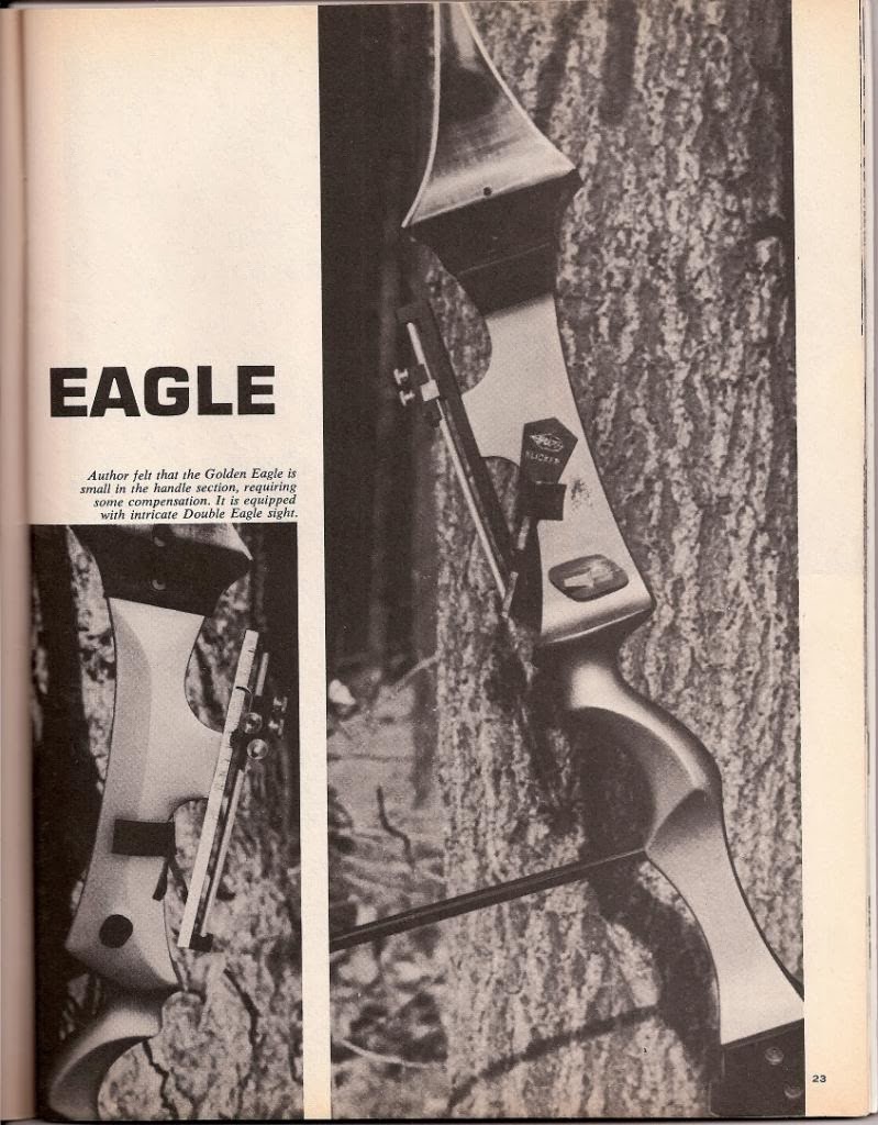 VINTAGE SHAKESPEARE / ROOT ARCHERY The GOLDEN EAGLE recurve