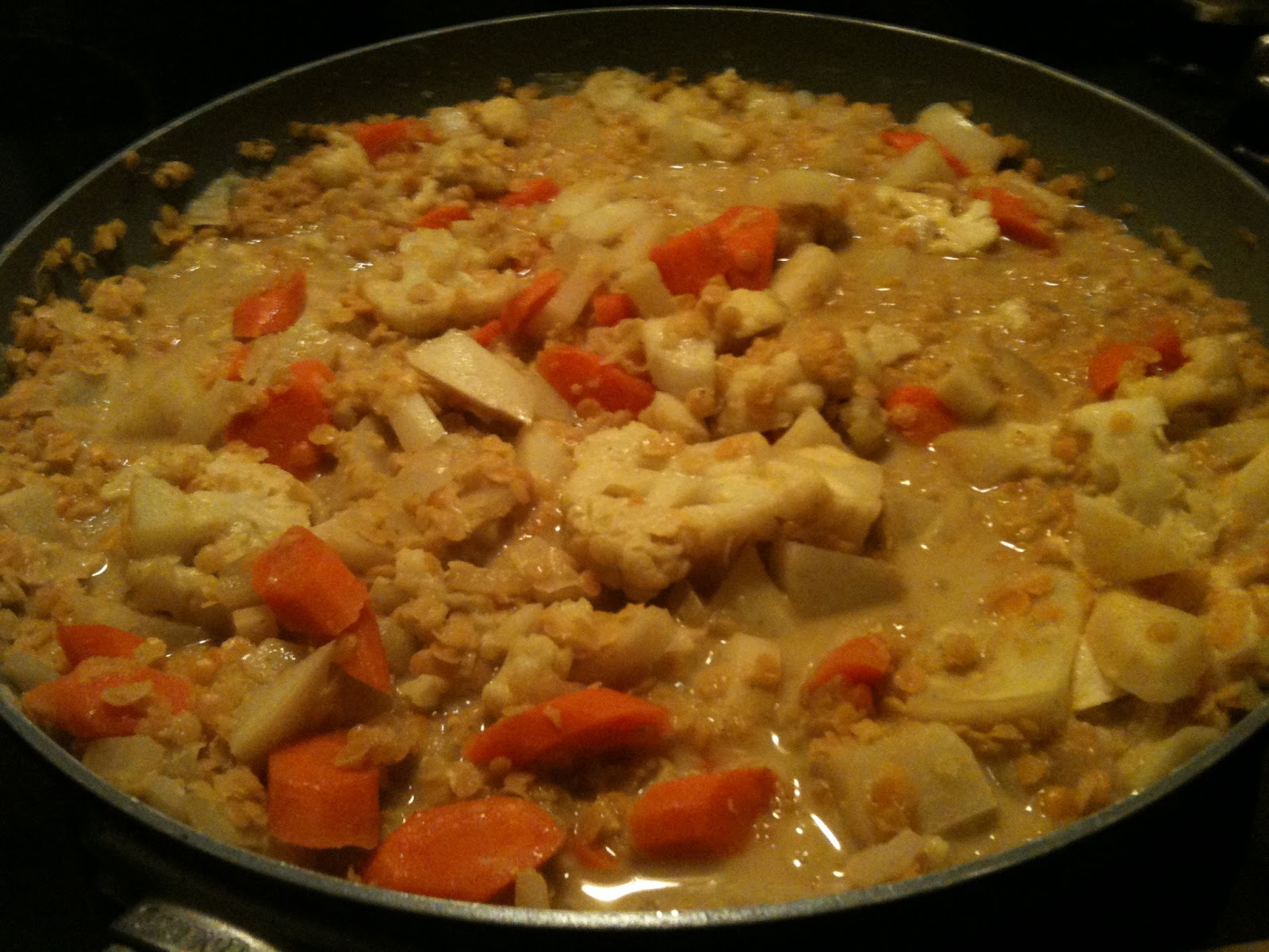 What a Healthy Family Eats Red Lentil Coconut Curry