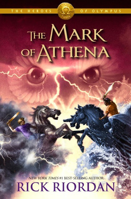 News: Capa do livro "The Mark of Athena", do autor Rick Riordan. 2