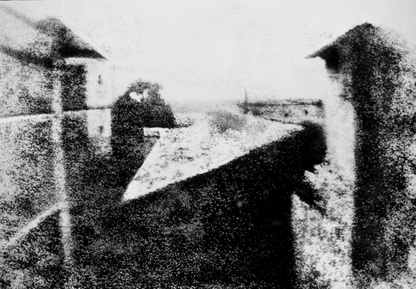 Louis Daguerre, is a French, daguerreotype, photography of daguerreotype