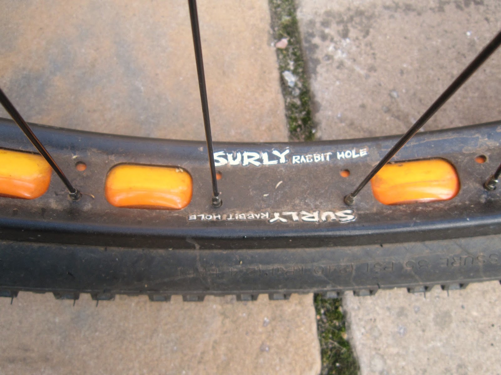 surly rabbit hole 26 wheelset