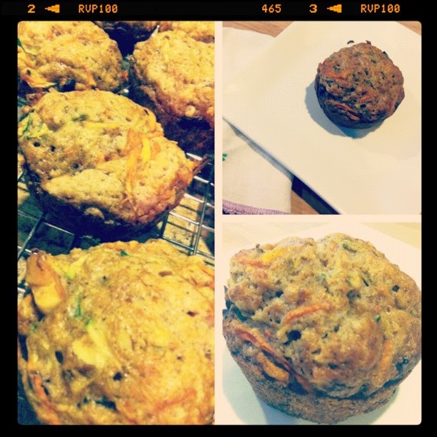 Parties & Pastries Healthy Harvest Muffins