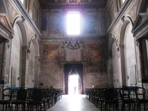 Todos los caminos conducen a Roma San Cesareo in Palatio