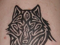 Celtic Tribal Wolf Tattoo Celtic Tribal Wolf Tattoo