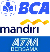 PEMBAYARAN TRANFER VIA BANK BCA - MANDIRI - ATM BERSAMA.