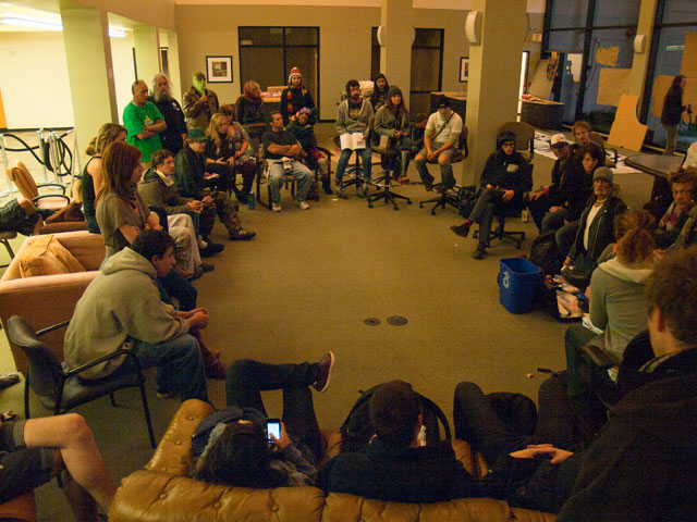 Santa Cruz, CA. --- On Wednesday, a splinter group roughly formed out of ... Santa Cruz, CA. --- On Wednesday, a splinter group roughly formed out of ...